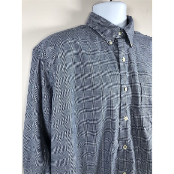 Lauren Ralph Lauren Men's Long Sleeve Button Down Royal Crest Decal Size L - Picture 3 of 10